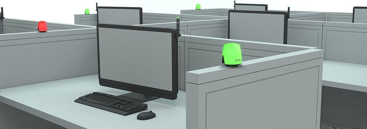 UC Omega Plus USB Statusanzeige – LED Signallicht mit Magnetbefestigung – Weniger Unterbrechungen im