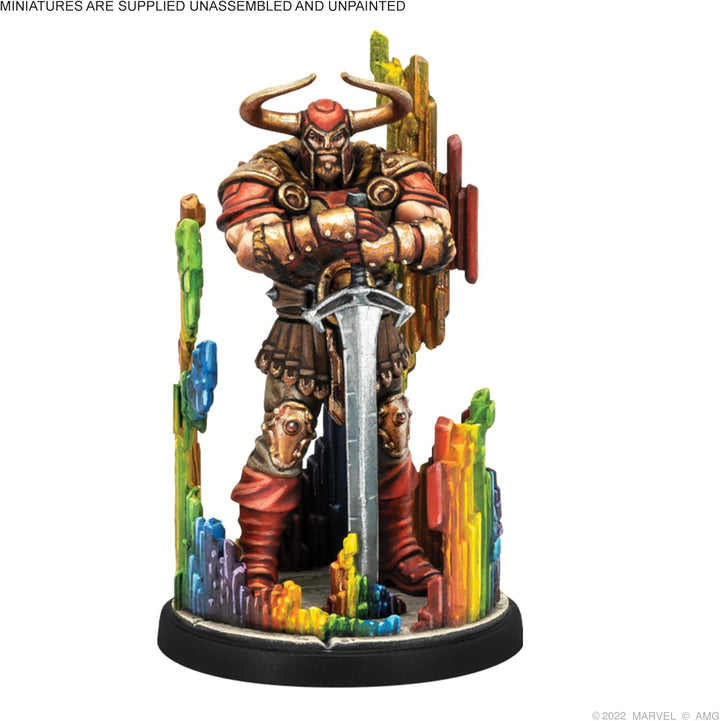 Atomic Mass Games Marvel Crisis Protocol - Heimdall & Skurge (Englisch), ATOCP102EN Klassisch, Klass