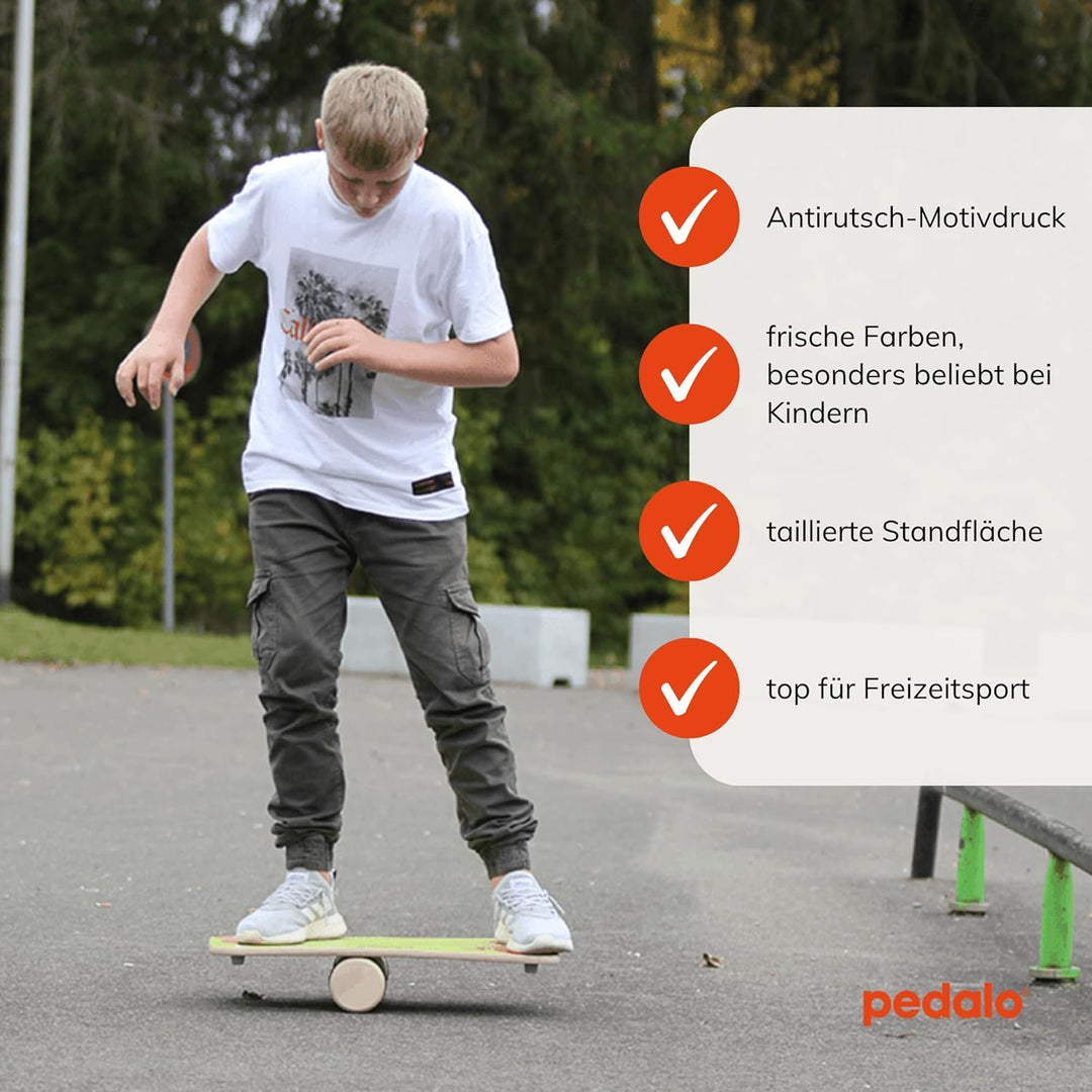 Pedalo Rola-Bola FUN I Gleichgewichtstrainer I Balanceboard I Koordination I Balancierbrett I Fun-Sp