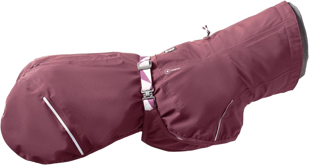 Hurtta Mudventure Hundemantel ECO Regenjacke für Hunde (Eggplant, 45) 45 Eggplant, 45 Eggplant