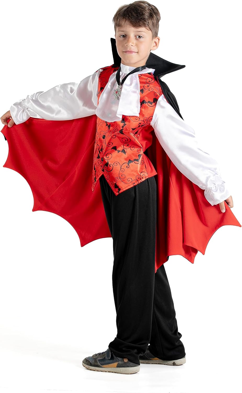 Ciao 61190.5-7 Disguise, Red, Black, White, 5-7 Years 5-7 Jahre Vampire Lord, 5-7 Jahre Vampire Lord
