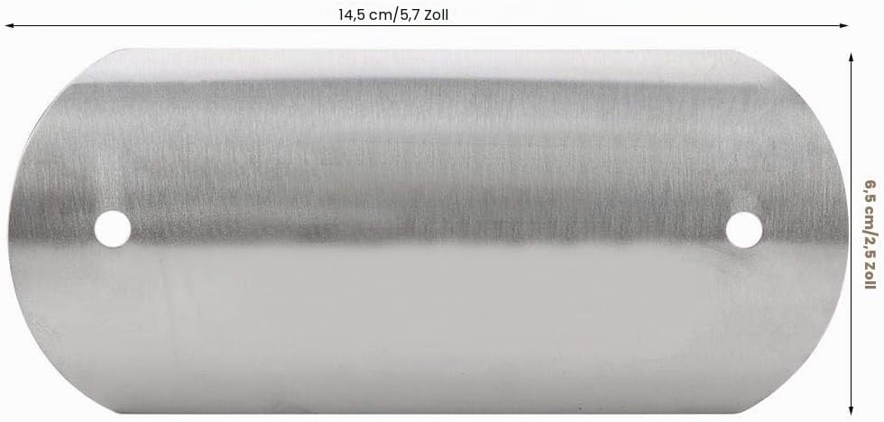 Keenso Universal Edelstahl Motorrad Auspuffrohrschutz Mittelrohr Hitzeschild Verbindungsrohrschutz A