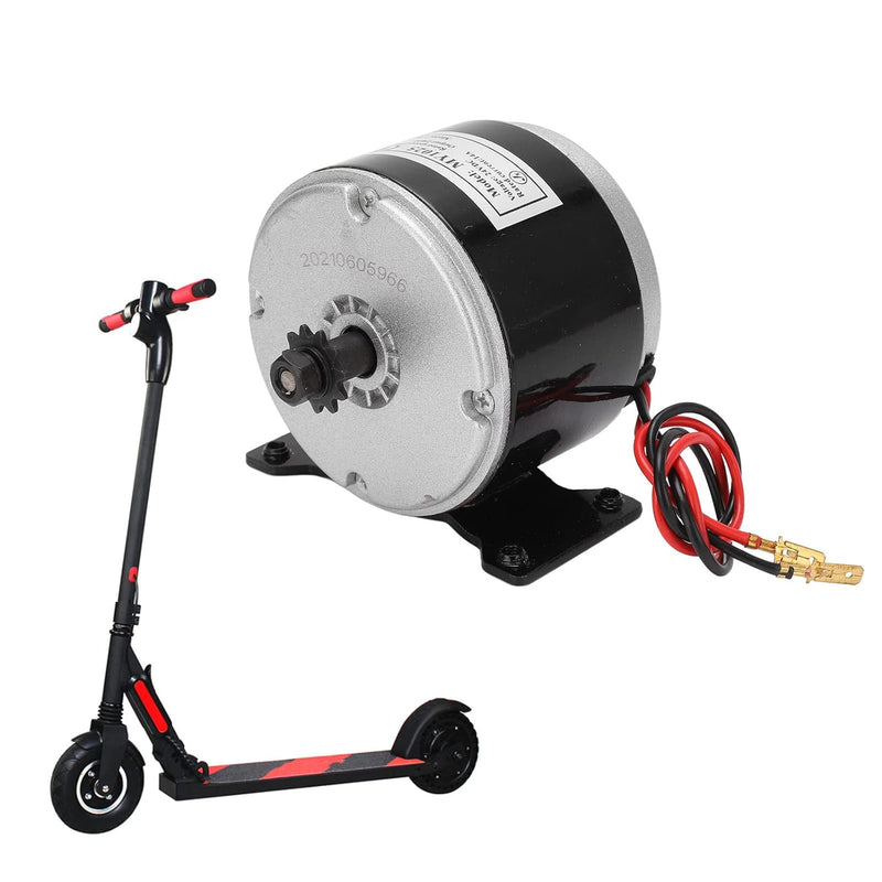 BuyWeek Bürstenmotor 24V 250W, MY1025 Bürsten Elektromotor 2750 U/min Hochgeschwindigkeitsmotor für