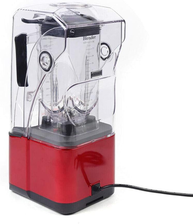 Schalldichter Standmixer, Smoothie, Zerkleinerer für Eis, Mixer, Küche, hohe Leistung, auf Sockel, D