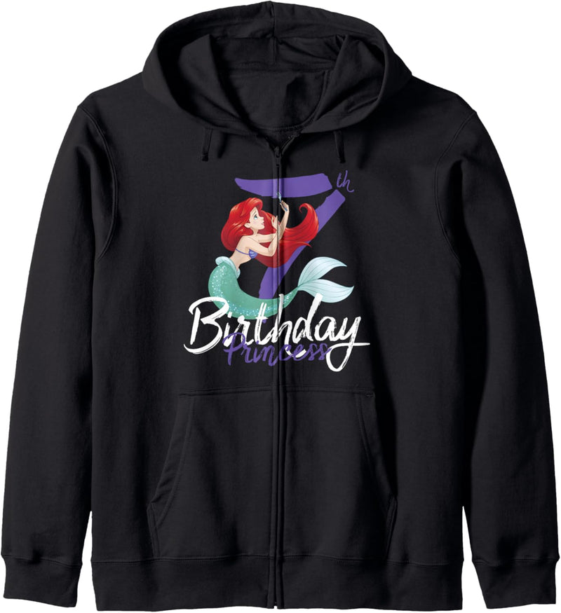 Disney The Little Mermaid Ariel Seventh Birthday Princess Kapuzenjacke