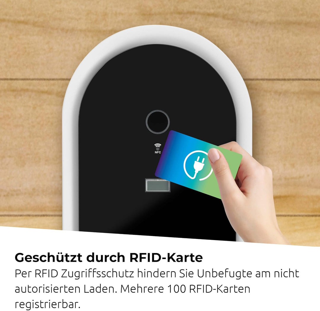 TechniSat TECHNIVOLT 2200 Smart-22kW Ladestation/Wallbox für E-Autos mit integrierter Ladesteckdose