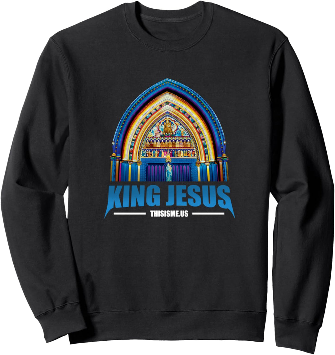 THISISME.US KÖNIG JESUS Sweatshirt