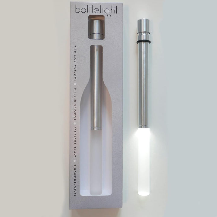 Bottlelight Flaschenlicht aus LED für verschiedene Flaschen. Nutzung mit Batterie als LED Flaschenli