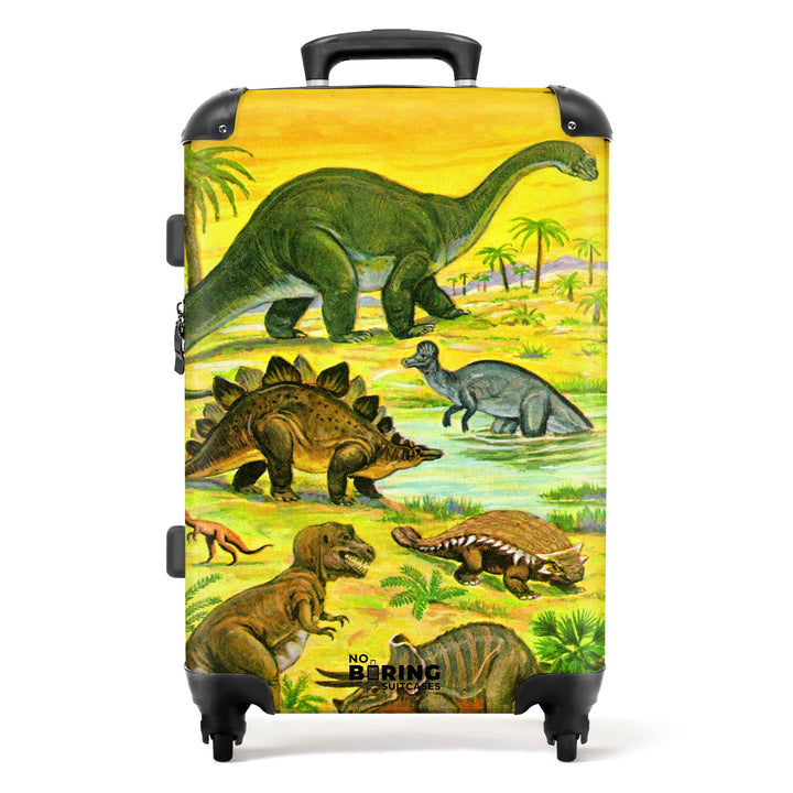 NoBoringSuitcases.com® Reisekoffer Kinder Koffer Jungs Reisetasche mit Rollen Cabin Bag Geschenke -