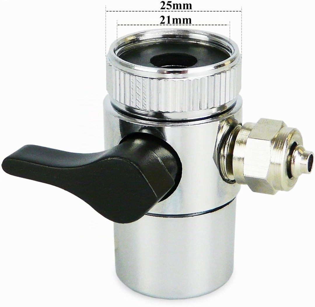 smardy Universal Wasseranschluss Set für Wasserhahn Armatur Wasserfilter Osmoseanlage Schnellverbind