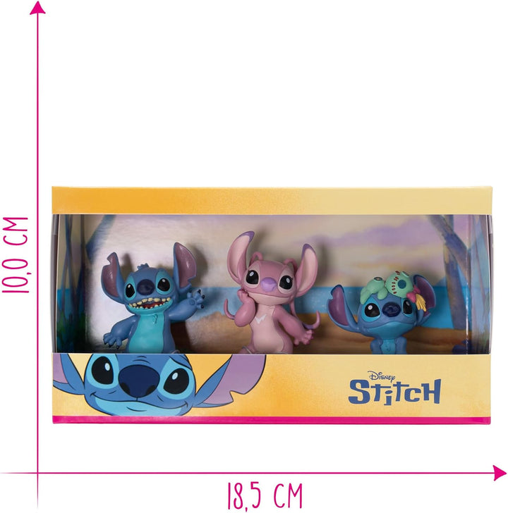 Bullyland - Stitch Geschenkset aus Disneys Lilo & Stitch, perfekt als Spielzeug Figur, Dekoration un