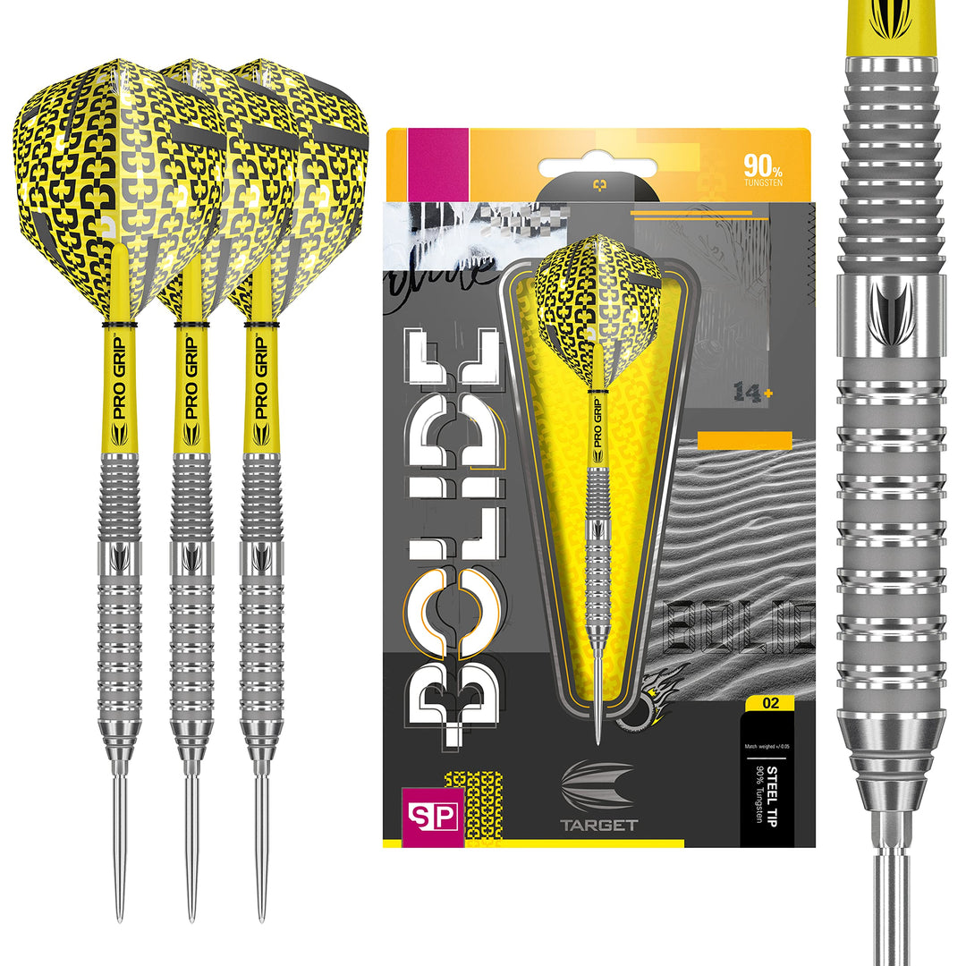 Target Darts Bolide Swiss Point Steeldarts-Set Dartpfeile 21G Barrel 02, 21G Barrel 02