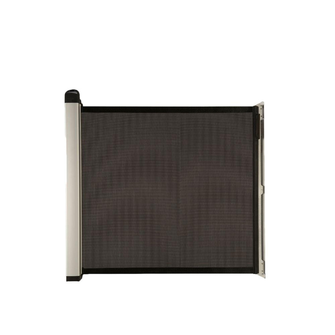 Lascal KiddyGuard Vorderes Sicherheitsgitter für Treppen, diskret, ausziehbar bis 120 cm, schwarz, 2