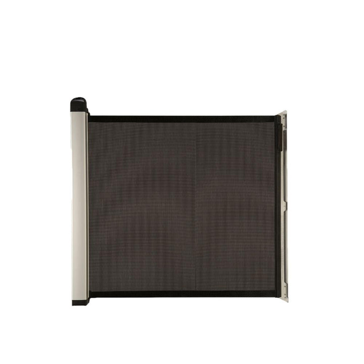 Lascal KiddyGuard Vorderes Sicherheitsgitter für Treppen, diskret, ausziehbar bis 120 cm, schwarz, 2