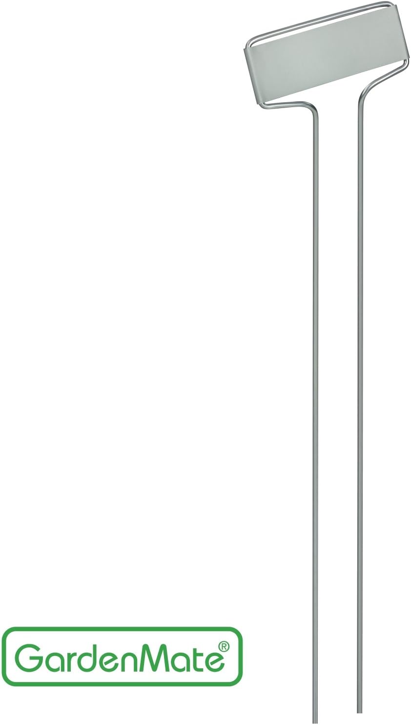 GardenMate® 25er Set Pflanzschilder Banner aus Metall, Banner