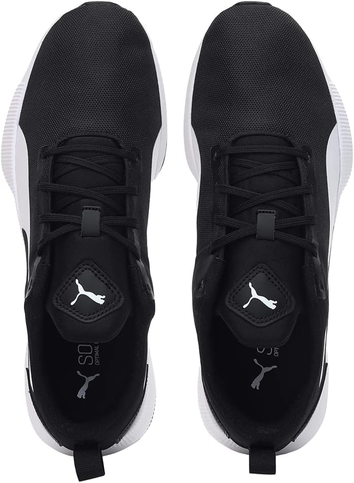Puma Unisex Flyer Runner MeshLaufschuh 43 EU Puma Black Puma White, 43 EU Puma Black Puma White