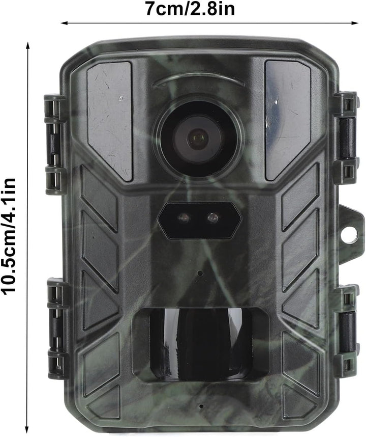 Solar Hinterkamera, 4K 50 MP HD Nachtsicht Bewegungsaktivierte Tracking Wildkamera mit LCD Display,