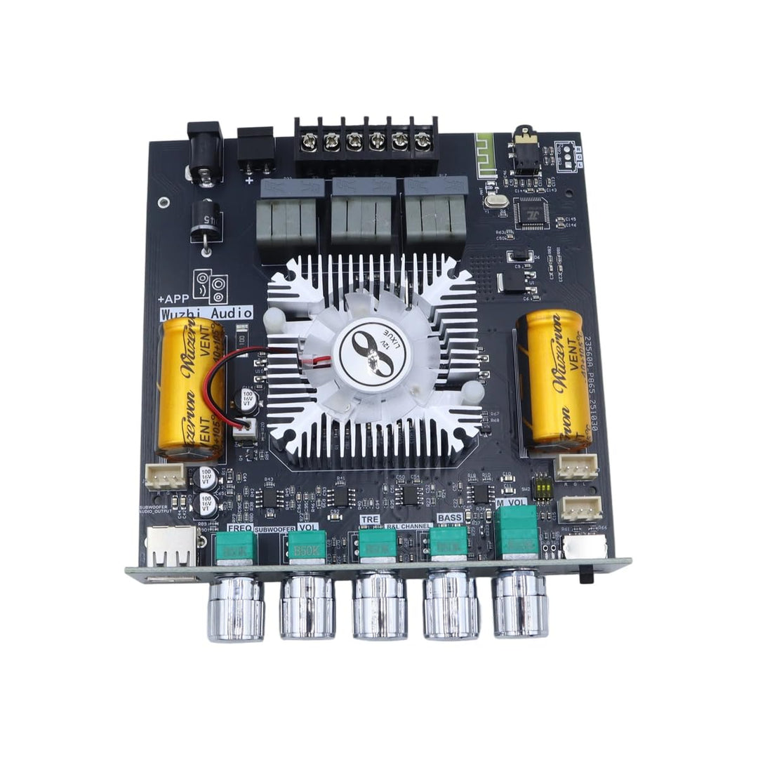 2 x 160 W + 220 W 2.1-Kanal TDA7498E ZK-HT21 Bluetooth-Digital-Leistungsverstärkermodul Hoch- und Ti