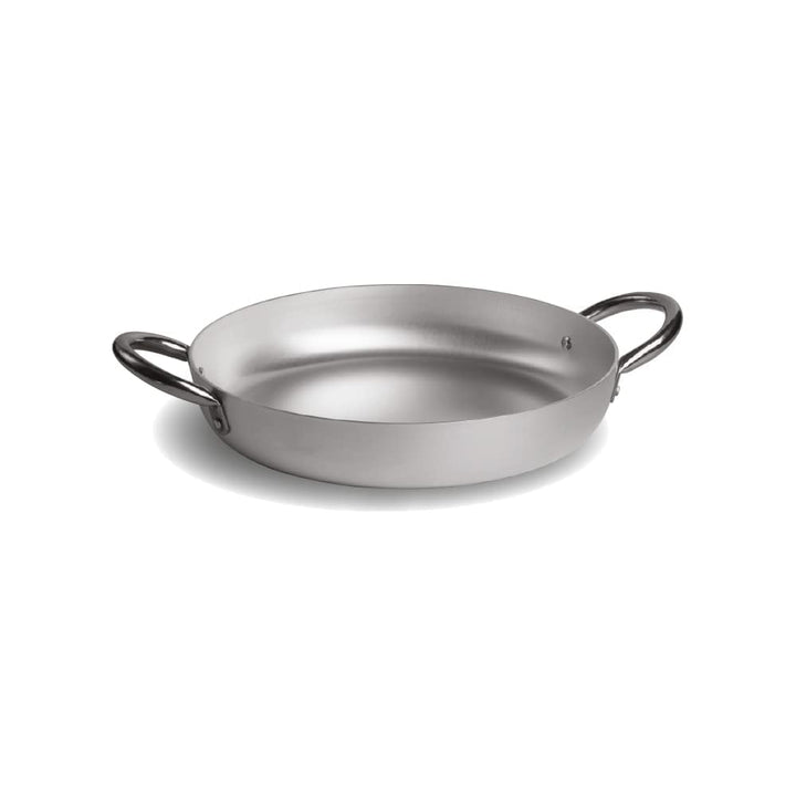 PARDINI Kochtopf aus Aluminium 28 cm Höhe 6 cm Dicke 3 mm mit 2 Griffen Profi-Linie 28cm, altezza 6c