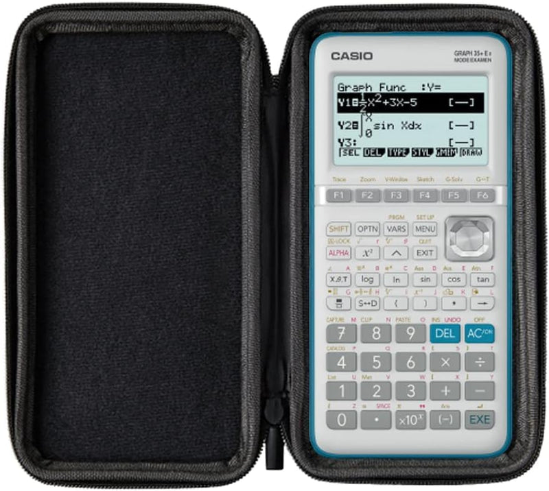 CALCUSO Sparpaket Dunkelgrau vom Taschenrecher Casio Graph 35+ E II dunkelgrau Casio Graph 35+EII, d