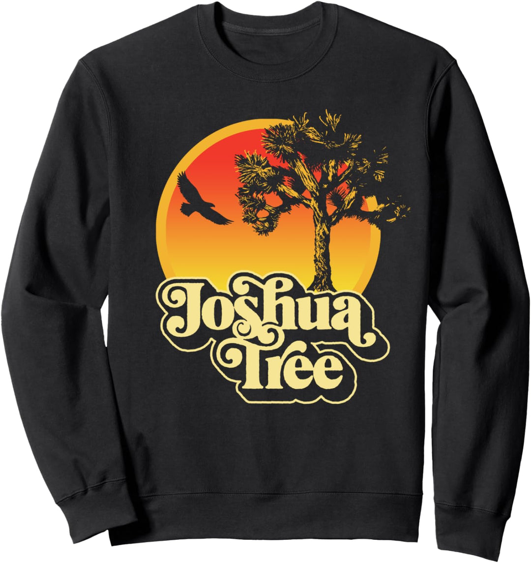 Retro Joshua Tree National Park Vintage 80's Vibe Graphic Sweatshirt