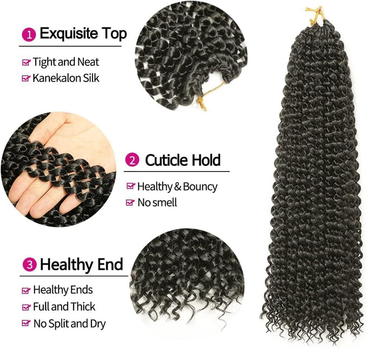Passion Twist Hair,passion twist, 6 Packs 18 Inch (45.5 cm) Braids/Extensions,Faux Locs Crochet Hair