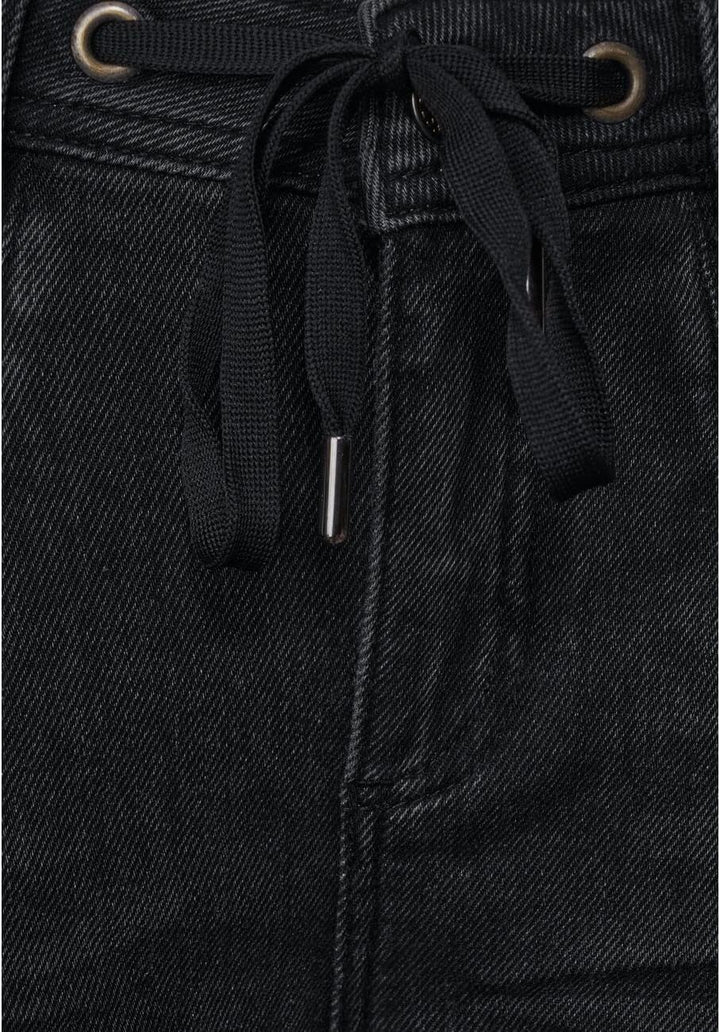 Street One Damen Jeanshose Loose 25W / 30L Thermoknit Black Wash, 25W / 30L Thermoknit Black Wash