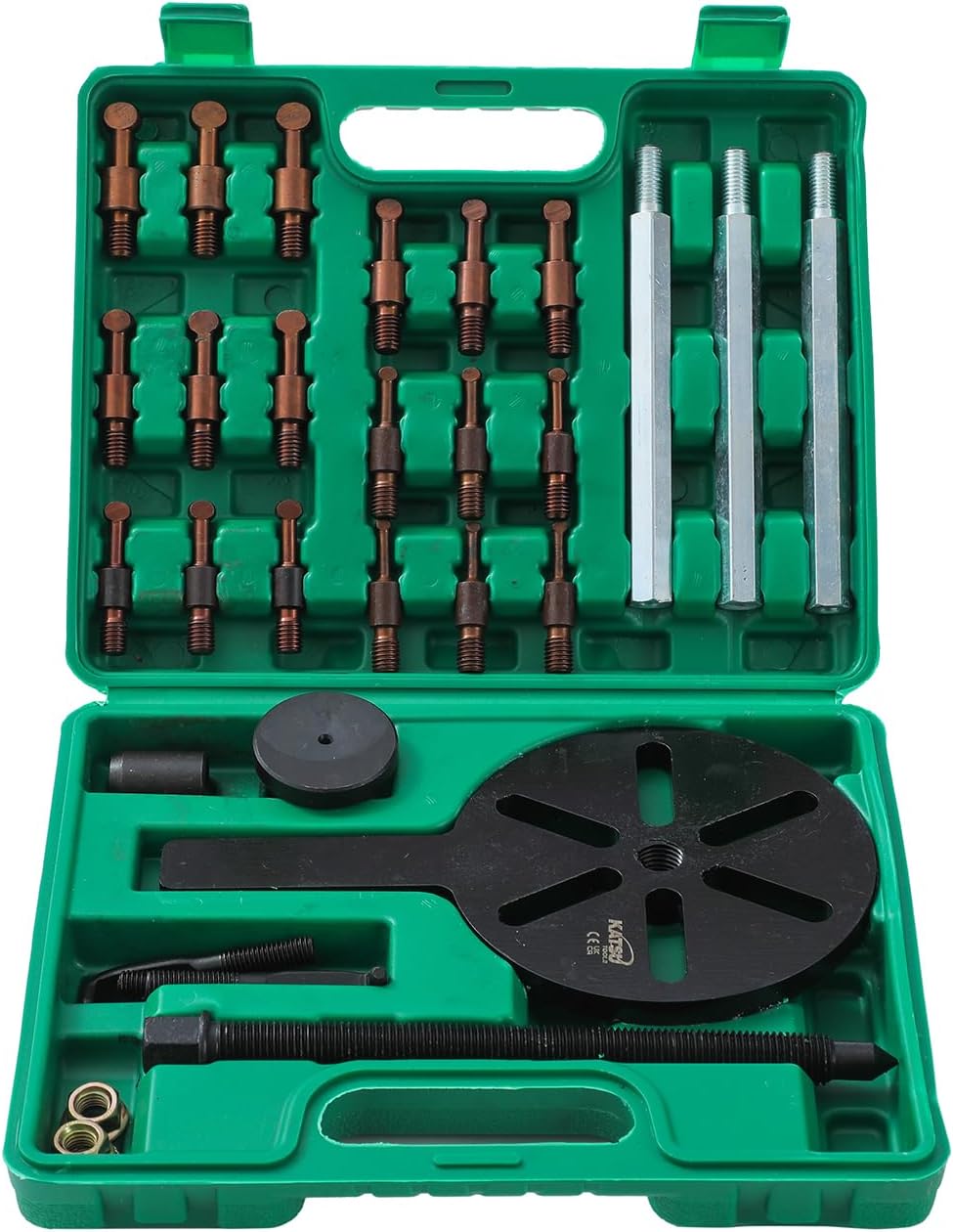 KATSU Tools 36-in-1 Lagerabzieher Set, Blindloch- und Lagerabzieher, Für Radlager und Demontage 4505