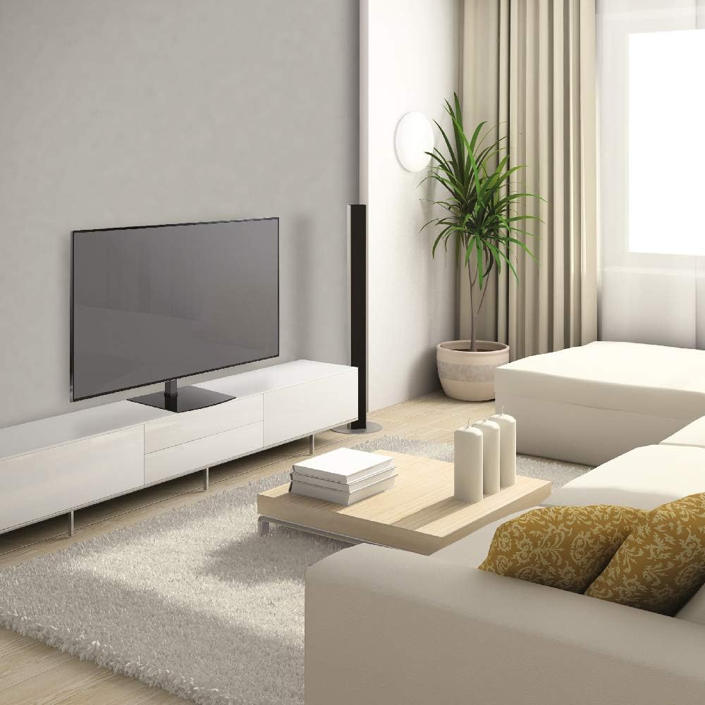 Barkan Tischplatte TV Standfuss TV Wandhalterung 29-58 Zoll Schwenkbar & Neigbare TV Ständer, hält b