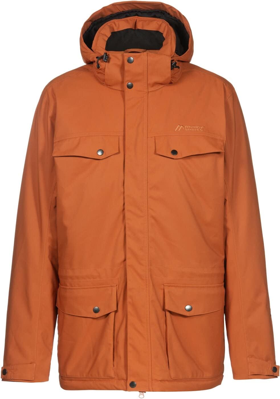 Maier Sports Herren Knuth Jacke 50 aztec brick, 50 aztec brick