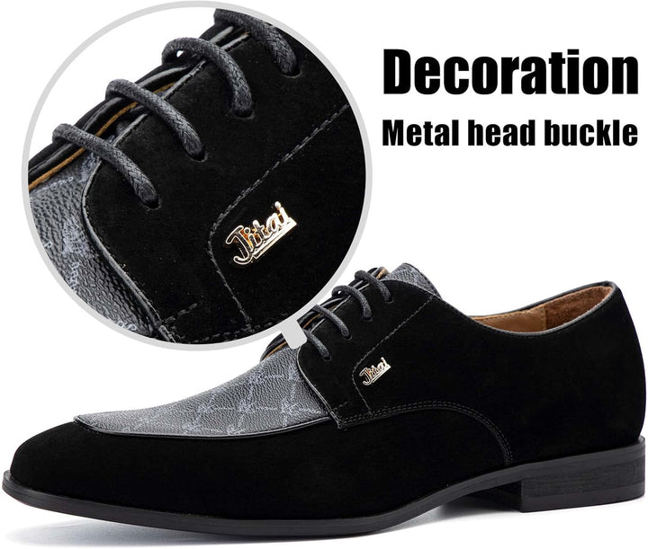 JITAI Herren Oxfords Oxford, Schwarz 07
