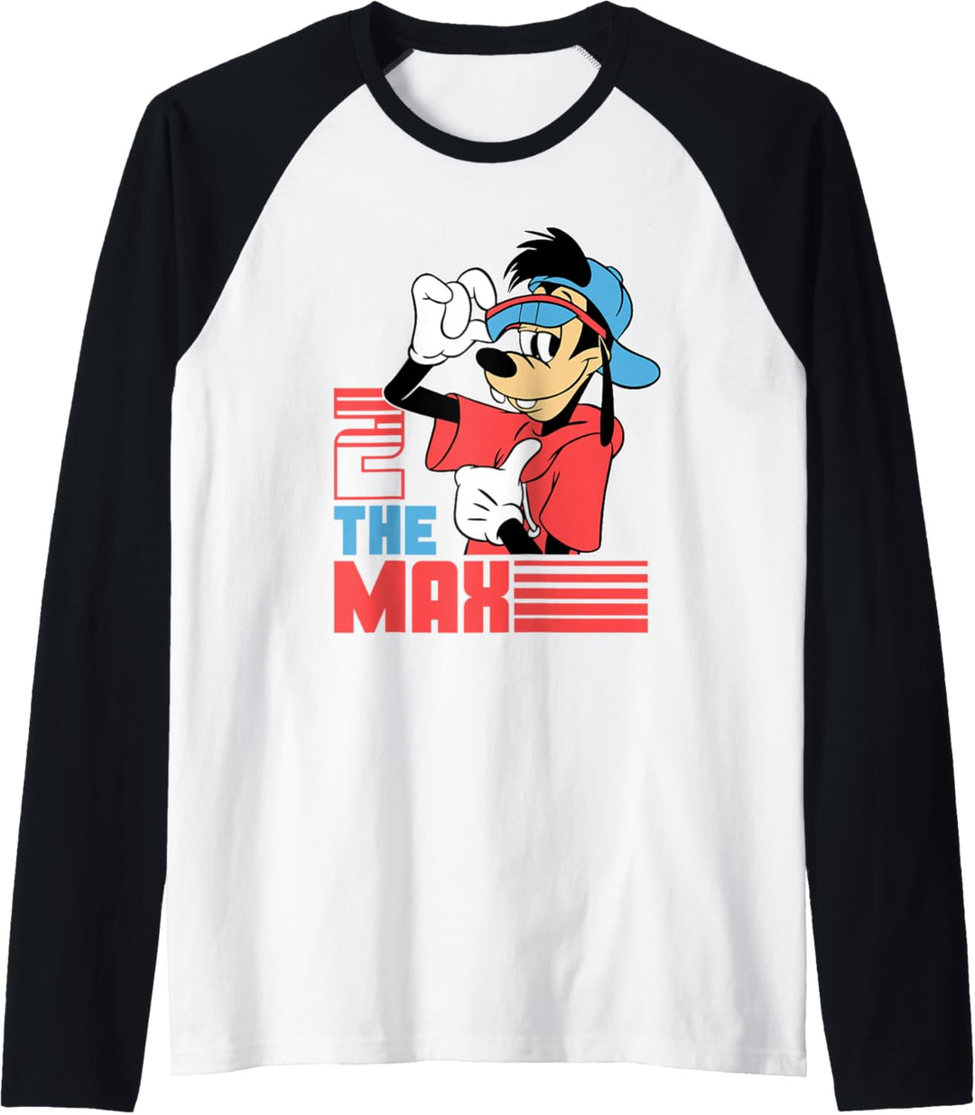 Disney A Goofy Movie 2 the Max 90s Raglan