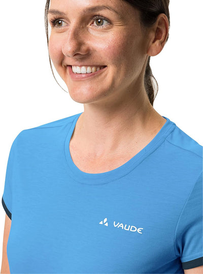 VAUDE Women's Sveit Shirt - T-Shirt Damen Blue Jay 34, Blue Jay 34