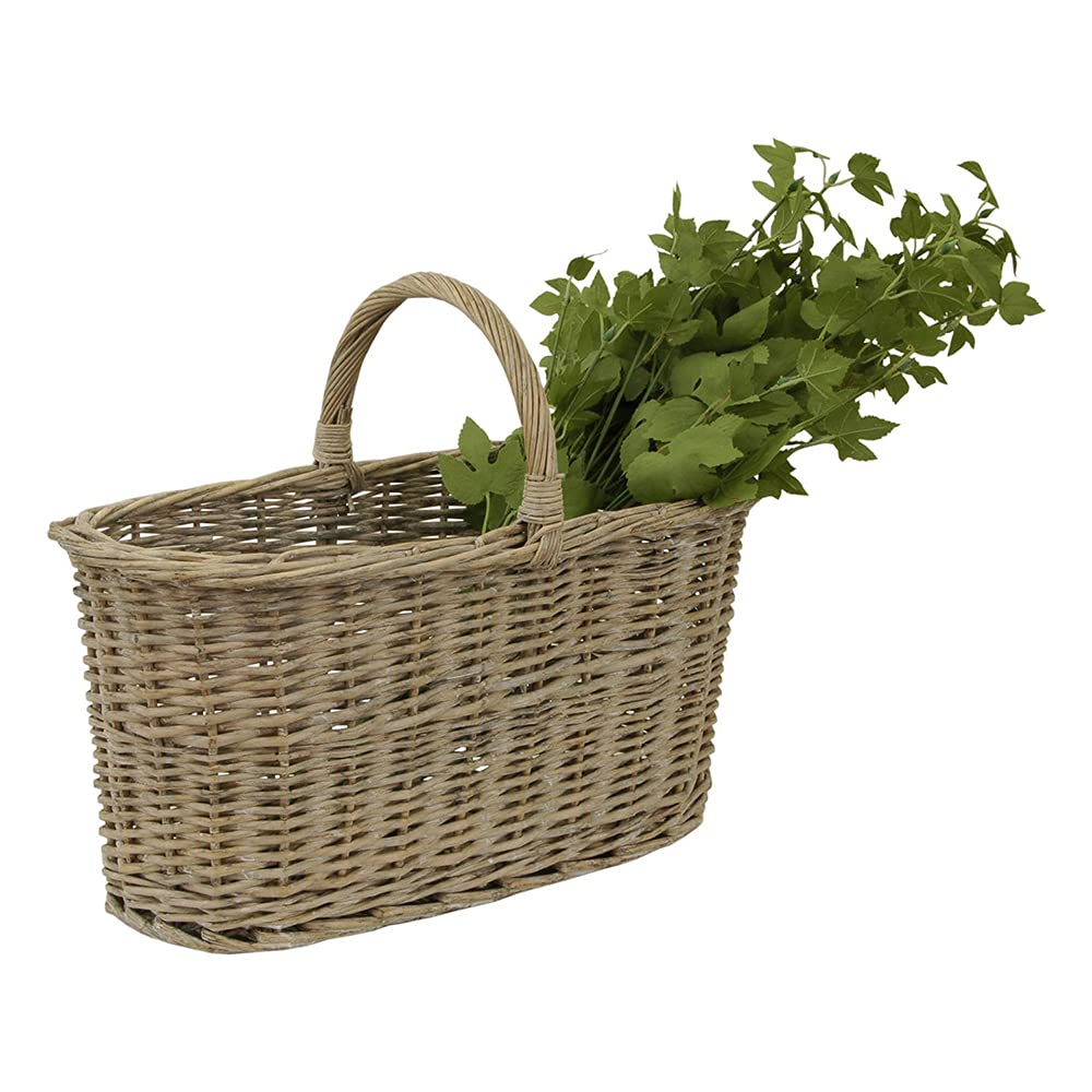 Clayre & Eef W4RO0005 Korb Rattan Ca. 51 x 22 x 40 cm