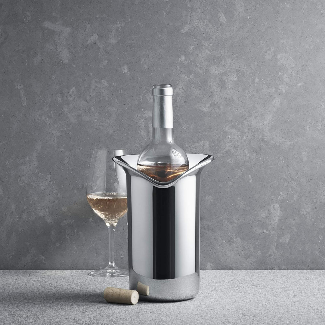 Georg Jensen Flaschenkühler, Edelstahl, Stainless Steel 16 x 16.2 x 24.6 cm