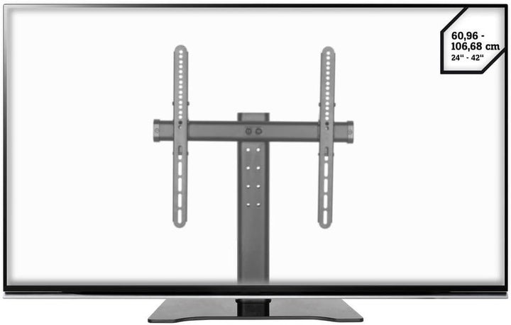 Speaka Professional SP-TT-01 TV-Standfuss Höhenverstellbar 61,0 cm (24) - 106,7 cm (42) Starr