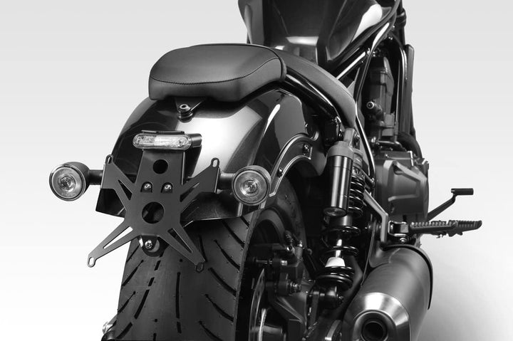 CMX500 Rebel 2020 - Kit Kennzeichenhalter (S-0830) - Nummernschild Halter - inkl. LED und Hardware-B