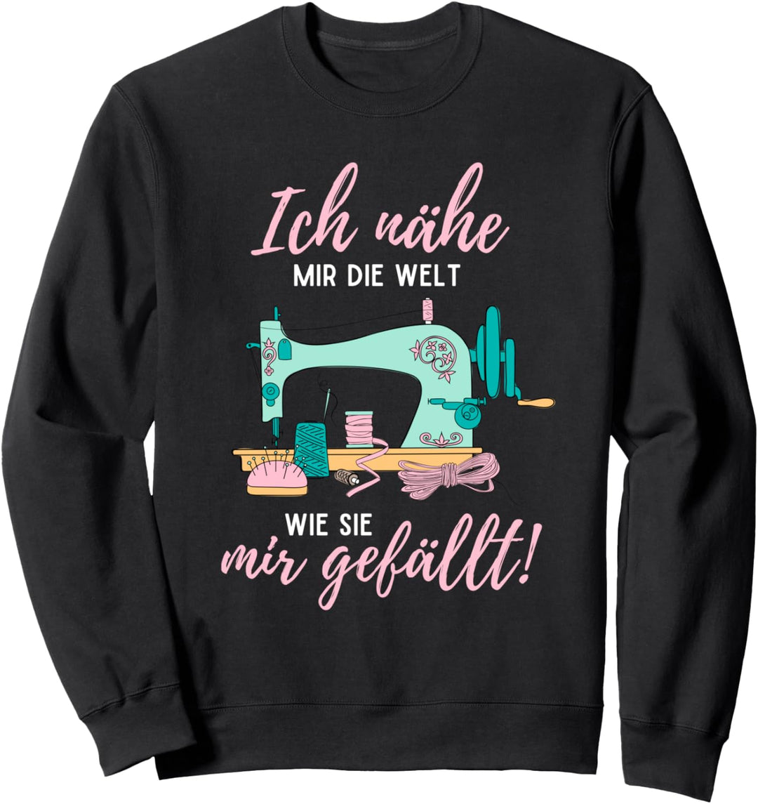 Nähmaschinen Nähzubehör Nähbedarf Schneiderin Sweatshirt