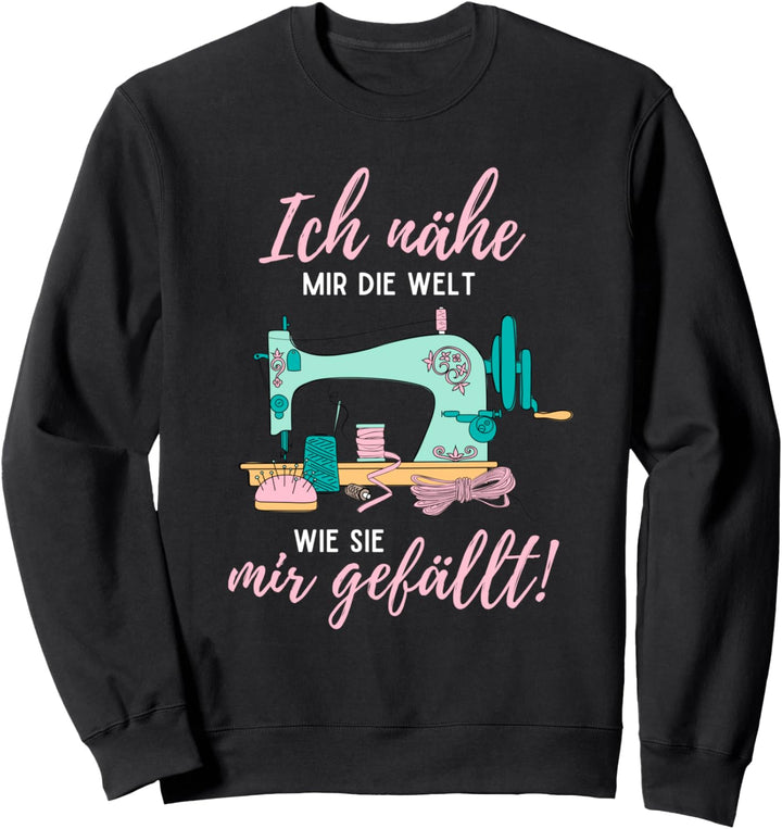 Nähmaschinen Nähzubehör Nähbedarf Schneiderin Sweatshirt