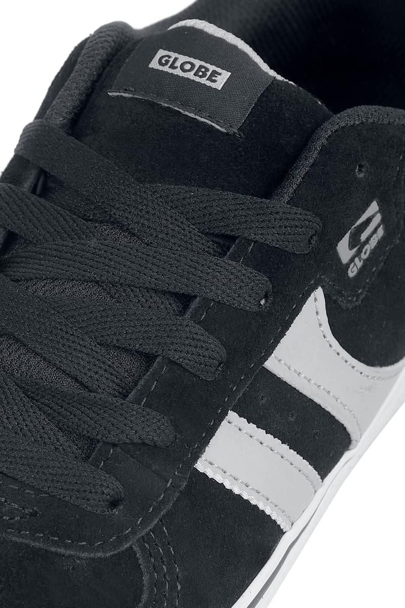 Globe Encore-2 Unisex-Erwachsene Sneakers 38.5 EU Black Light Grey, 38.5 EU Black Light Grey