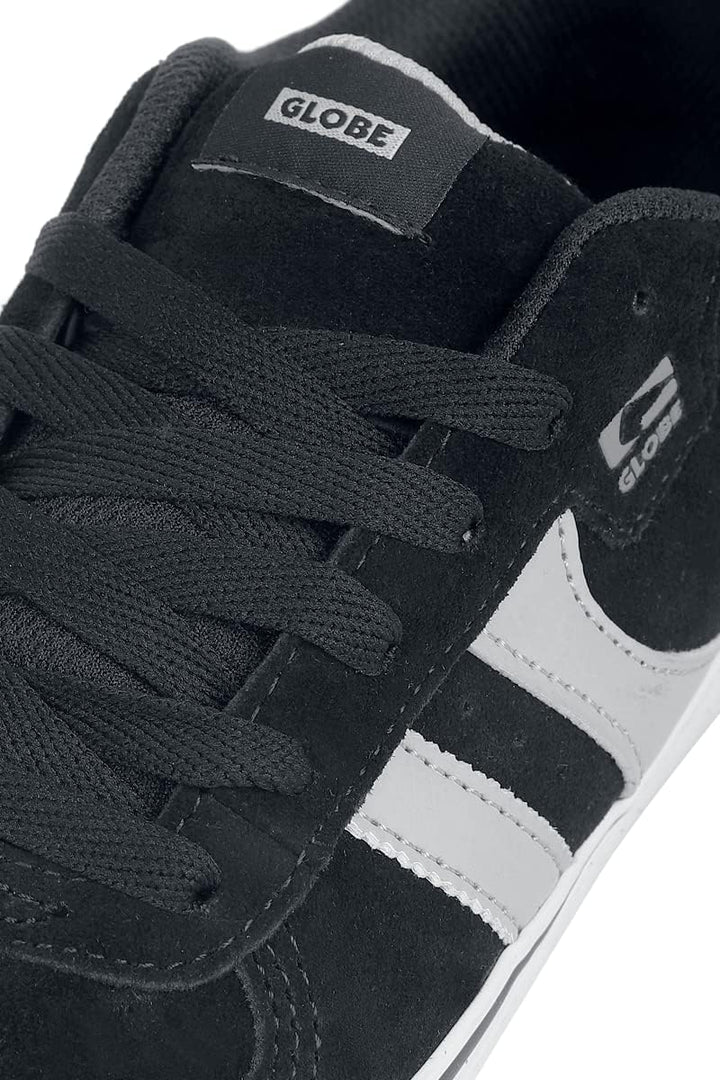 Globe Encore-2 Unisex-Erwachsene Sneakers 38.5 EU Black Light Grey, 38.5 EU Black Light Grey