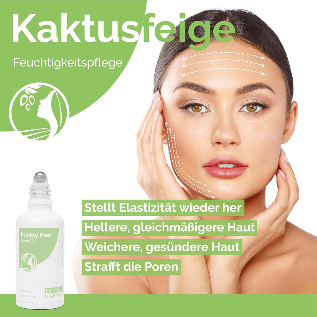 Fatima's Garden Kaktusfeigenkernöl - Bio Anti-Aging Serum, 15ml 15 ml (1er Pack), 15 ml (1er Pack)