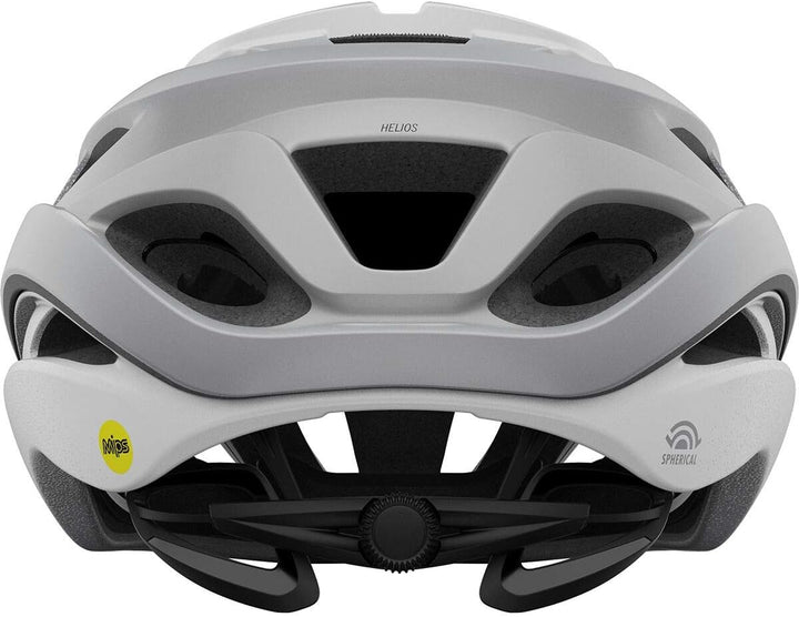 Giro Herren Helios Spherical Helm S Matte White/Silver Fade 22, S Matte White/Silver Fade 22