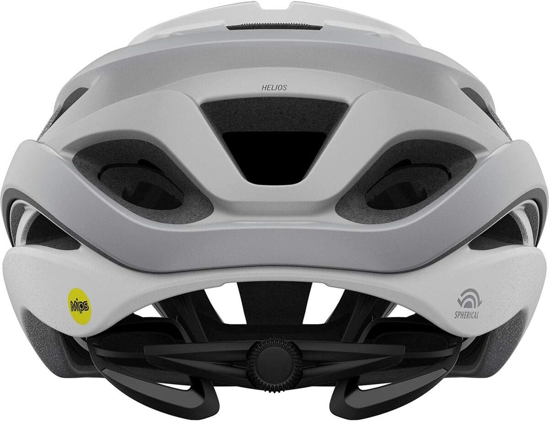Giro Herren Helios Spherical Helm M Mattweiss / Silber Fade, M Mattweiss / Silber Fade