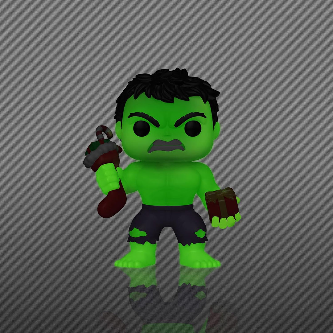 Funko Pop! Marvel: Holiday - Hulk, Groot, Captain America Snowman and Thanos - 4PK - Marvel Comics -