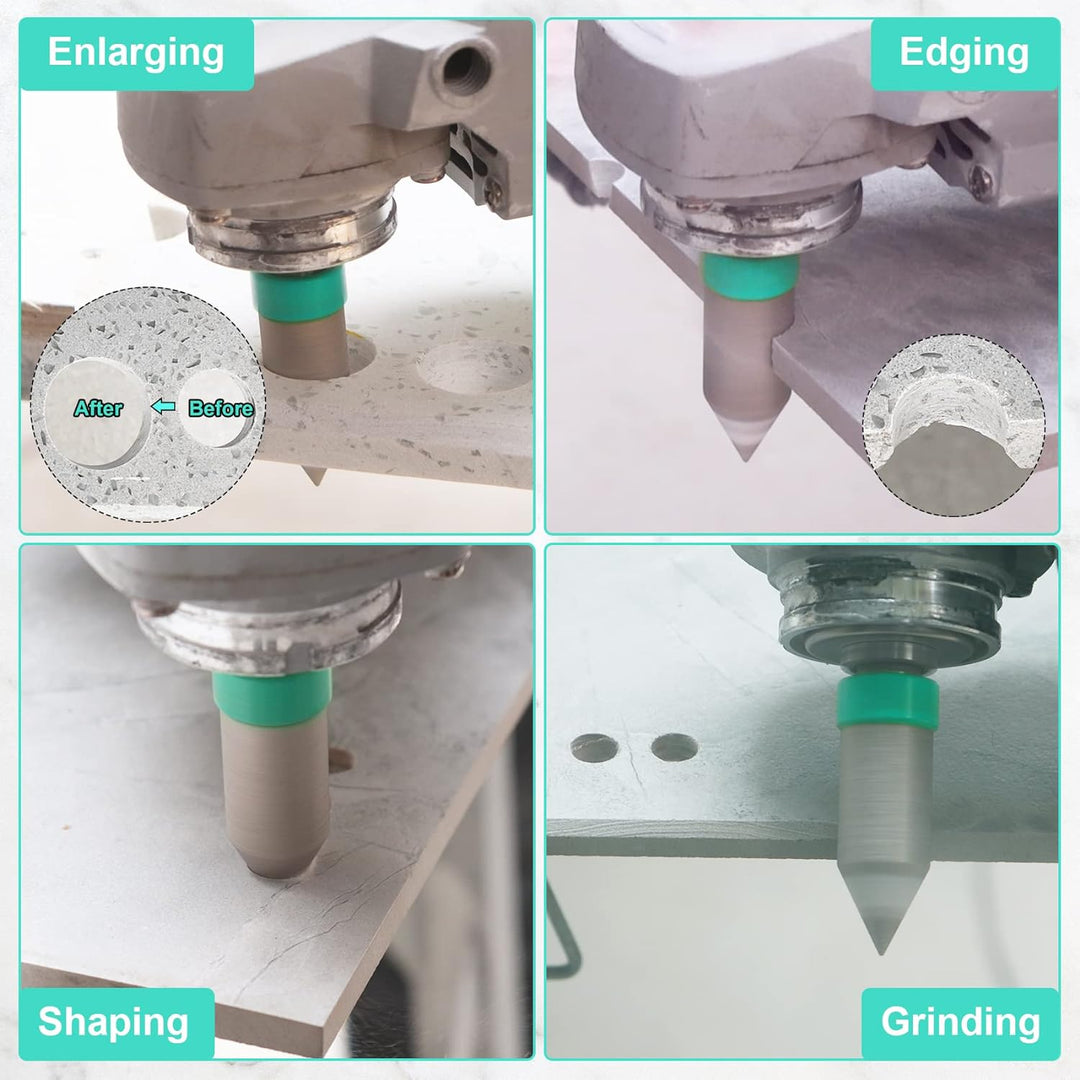 Diamant Fasenfräser 0-50mm LEKOMESH - Diamant Senksenker mit zum Formen vorhandener Löcher Feinstein