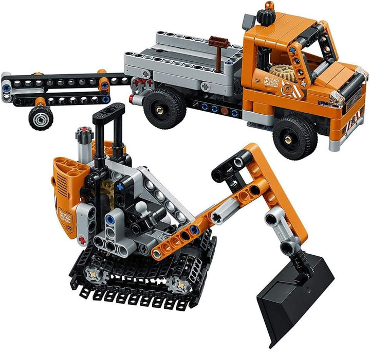 LEGO Technic 42060 - Strassenbau-Fahrzeuge