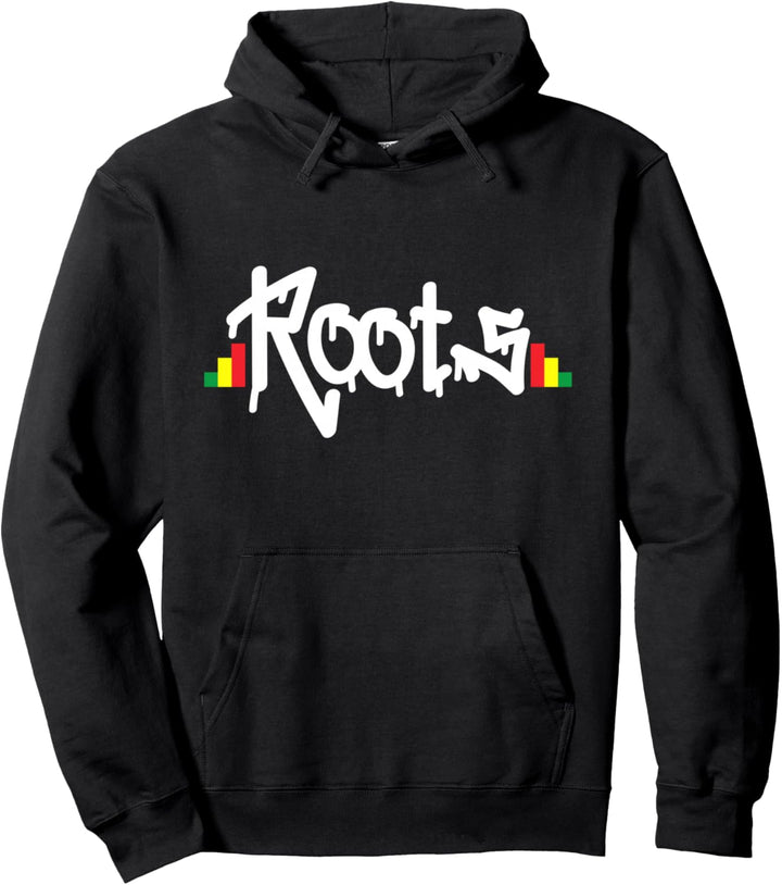 Reggae Roots Rastafari Grafitti Hip Hop Dub DnB Dschungel Pullover Hoodie