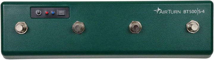 Airturn BT500-S4 Bluetooth Fussschalter Footswitch Controller Fernbedienung mit keepdrum 9V Netzteil