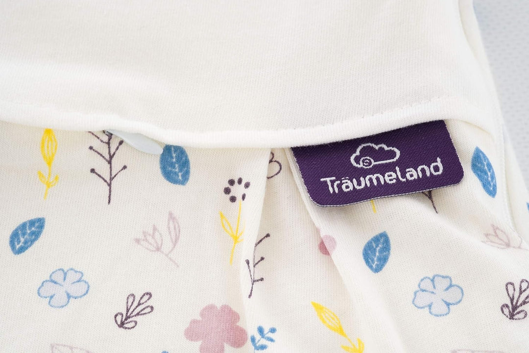 Träumeland S0103205 Ganzjahresschlafsack LIEBMICH mit doppelt regulierbarer Belüftung und Naturfaser